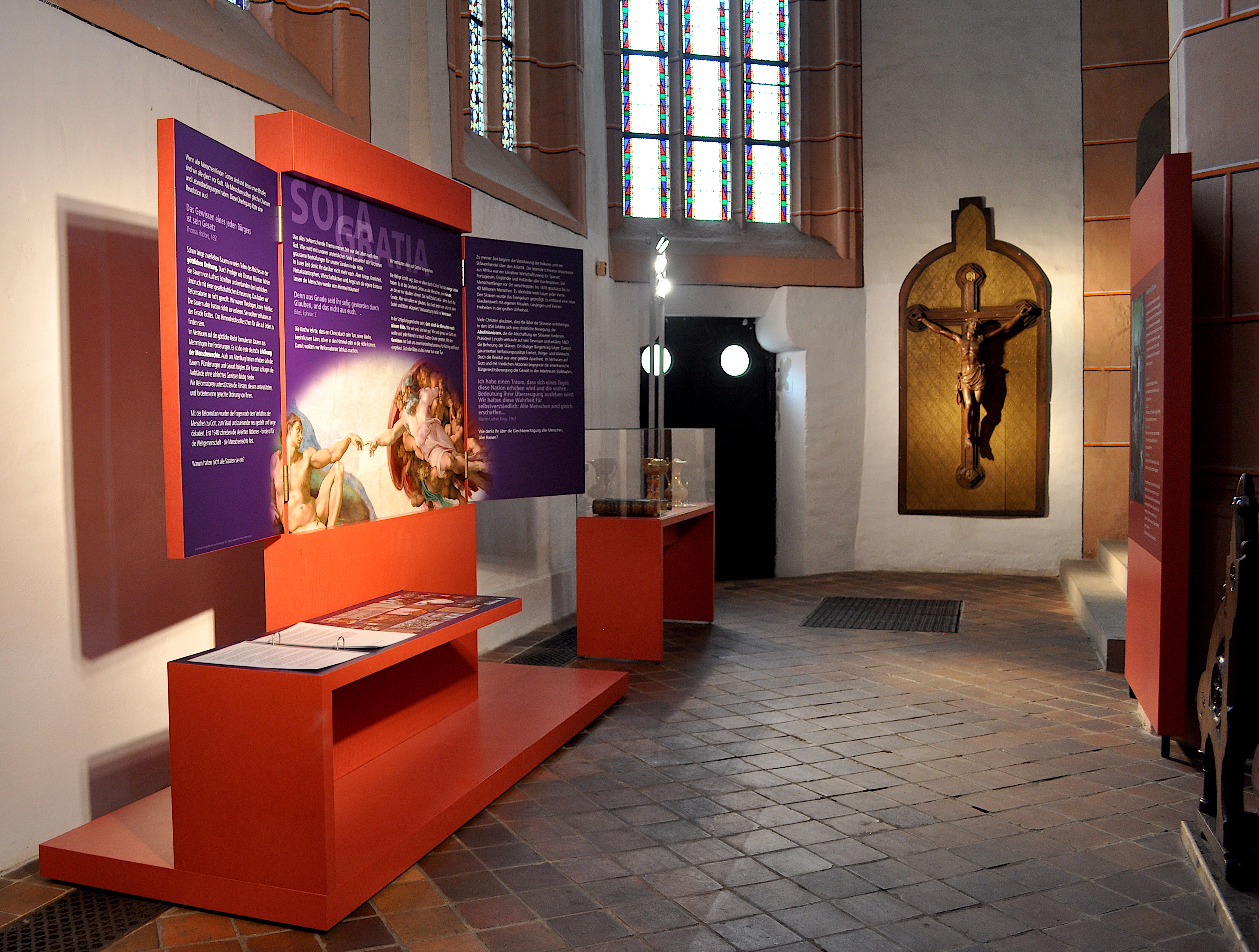 Dauerausstellung in der St. Bartholomai Kirche in Altenburg 2015